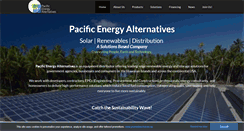 Desktop Screenshot of pacificenergyalt.com