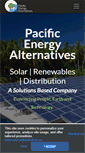 Mobile Screenshot of pacificenergyalt.com